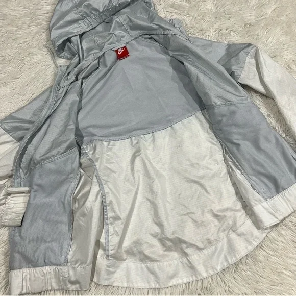 Nike Womens Windrunner Track Jacket Platinum/White Size Small EUC - Picture 7 of 15
